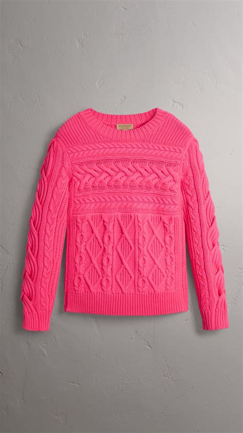 burberry sweater pink|Burberry jumpers for women.